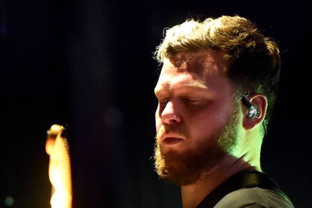 Guitarist Joe Newman of the British music band Alt-J performs during the first day of the Colours of Ostrava music festival in Ostrava, Czech Republic, on July 19, 2017. (CTKxPhoto JaroslavxOzana) CTKPhotoP201707191024101  jao 13