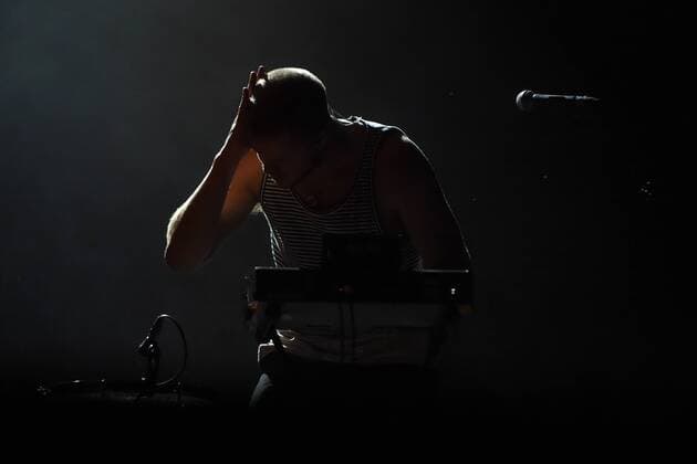 Singer Dan Reynolds of the US music band Imagine Dragons performs during the first day of the Colours of Ostrava music festival in Ostrava, Czech Republic, on July 19, 2017. (CTKxPhoto JaroslavxOzana) CTKPhotoP201707200200101  jao 18