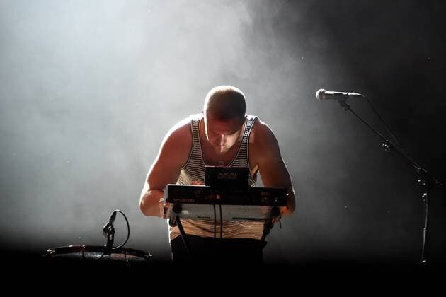 Singer Dan Reynolds of the US music band Imagine Dragons performs during the first day of the Colours of Ostrava music festival in Ostrava, Czech Republic, on July 19, 2017. (CTKxPhoto JaroslavxOzana) CTKPhotoP201707200200301  jao 20