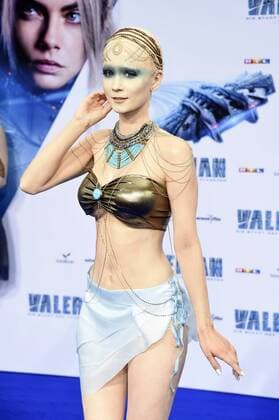 Fan bei der Premiere des Kinofilms Valerian - Die Stadt der Tausend Planeten Valerian and the City of a Thousand Planets im CineStar Sony Center. Berlin, 19.07.2017 Foto:xF.xKernx xFuturexImage
