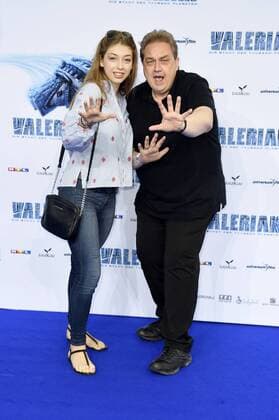 Oliver Kalkofe mit Tochter Celina bei der Premiere des Kinofilms Valerian - Die Stadt der Tausend Planeten Valerian and the City of a Thousand Planets im CineStar Sony Center. Berlin, 19.07.2017 Foto:xF.xKernx xFuturexImage