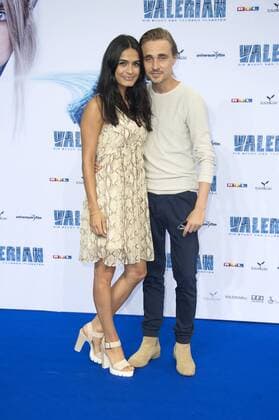 Constantin von Jascheroff mit Freundin Haleh Esbak bei der Premiere des Kinofilms Valerian - Die Stadt der Tausend Planeten Valerian and the City of a Thousand Planets im CineStar Sony Center. Berlin, 19.07.2017 Foto:xF.xKernx xFuturexImage