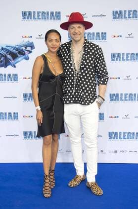 Mateo Jaschik (Culcha Candela) mit Freundin Tanya Ernst bei der Premiere des Kinofilms Valerian - Die Stadt der Tausend Planeten Valerian and the City of a Thousand Planets im CineStar Sony Center. Berlin, 19.07.2017 Foto:xF.xKernx xFuturexImage