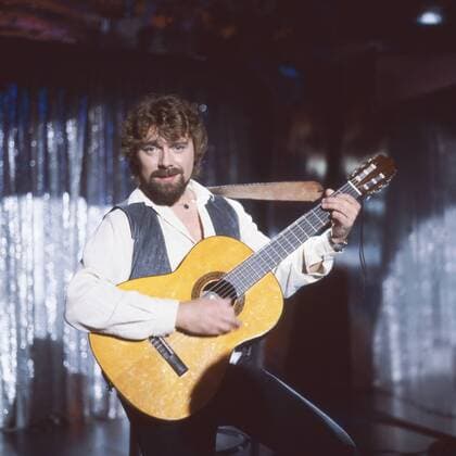 Der deutsche Moderator, Entertainer und Musiker Jürgen von der Lippe, Deutschland 1980er Jahre. German presenter, entertainer and musician Juergen von der Lippe, Germany 1980s. UnitedArchives00022622