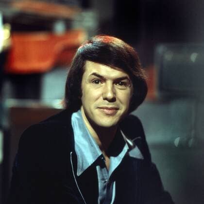 Der belgische Liedermacher, Schlager- und Chansonsänger Salvatore Adamo, Deutschland 1970er Jahre. Belgian songwriter, schlager and chanson singer Salvatore Adamo, Germany 1970s. UnitedArchives00022791