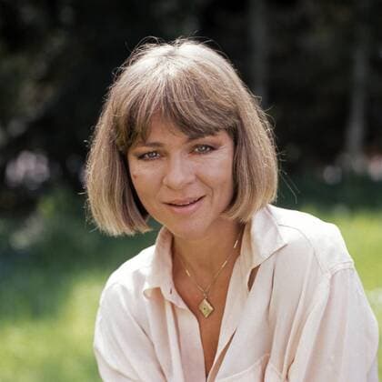 Die deutsche Schauspielerin und Sängerin Cornelia Froboess, Deutschland 1980er Jahre. German actress and singer Cornelia Froboess, Germany 1980s. UnitedArchives00023019