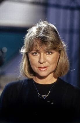 Die deutsche Schauspielerin und Sängerin Cornelia Froboess, Deutschland 1990er Jahre. German actress and singer Cornelia Froboess, Germany 1990s. UnitedArchives00023021