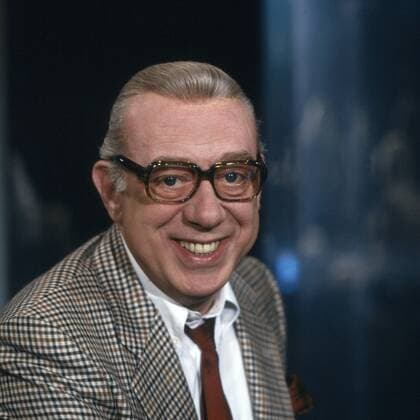 Der deutsche Schauspieler Horst Tappert, Deutschland 1980er Jahre. German actor Horst Tappert, Germany 1980s. UnitedArchives00024007