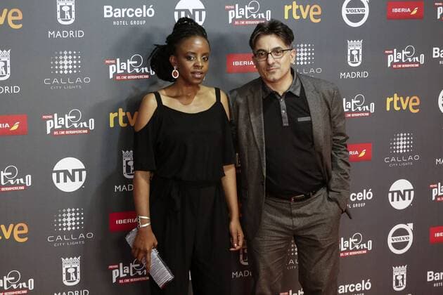David Miranda and Natasha Ngaiza arrive at the presentation of the Platino Awards at the Callao Cinema in Madrid, Spain, 20 July 2017. The Magic Box will be the venue for the fourth edition of the Ibero American Cinema Platino Awards next 22 July. PLATINO AWARDS PRESENTATION PARTY IN MADRID !ACHTUNG: NUR REDAKTIONELLE NUTZUNG!  Copyright: xSantixDonairex MAD060 20170721-636361999833655541