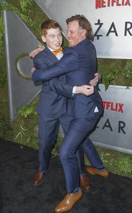 NYC: Netflix Ozark New York premiere Carson Holmes and Marc Menchaca attend Netflix Ozark New York Premiere screening at Metrograph  LevxRadin