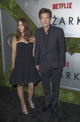 NYC: Netflix Ozark New York premiere Amanda Anka, Jason Bateman attend Netflix Ozark New York Premiere screening at Metrograph  LevxRadin