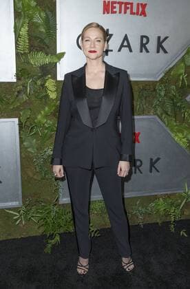 NYC: Netflix Ozark New York premiere Laura Linney attends Netflix Ozark New York Premiere screening at Metrograph  LevxRadin