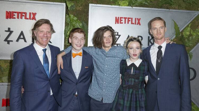 NYC: Netflix Ozark New York premiere Marc Menchaca, Carson Holmes,Charlie Tahan, Julia Garner, Chris Baker attend Netflix Ozark New York Premiere screening at Metrograph  LevxRadin