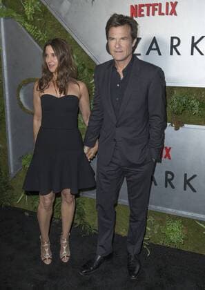 NYC: Netflix Ozark New York premiere Amanda Anka, Jason Bateman attend Netflix Ozark New York Premiere screening at Metrograph  LevxRadin