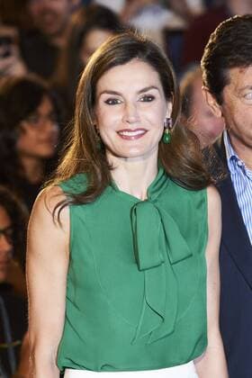 July 21, 2017 - Oviedo, Asturias, Spain - Queen Letizia of Spain attends the opening of the International Music School Summer Courses by Princess of Asturias Foundation at the Prince Felipe Auditorium on July 21, 2017 in Oviedo, Spain. Oviedo Spain  - ZUMAg15_ 20170721_zaf_g15_006 Copyright: xJackxAbuinx