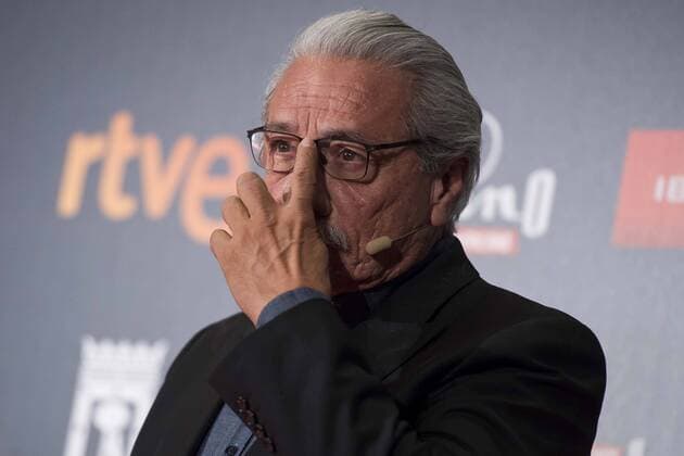 Edward James Olmos during press conference with the honorific award of Platinos Awards 2017 in Madrid, July 21, 2017. Spain.  (20170721044)