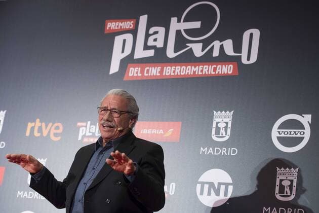 Edward James Olmos during press conference with the honorific award of Platinos Awards 2017 in Madrid, July 21, 2017. Spain.  (20170721045)