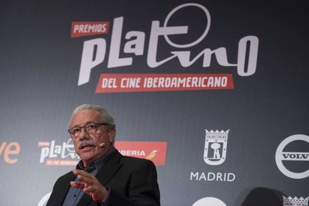 Edward James Olmos during press conference with the honorific award of Platinos Awards 2017 in Madrid, July 21, 2017. Spain.  (20170721046)