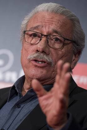 Edward James Olmos during press conference with the honorific award of Platinos Awards 2017 in Madrid, July 21, 2017. Spain.  (20170721048)