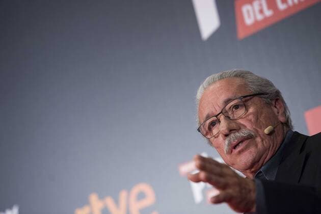 Edward James Olmos during press conference with the honorific award of Platinos Awards 2017 in Madrid, July 21, 2017. Spain.  (20170721050)