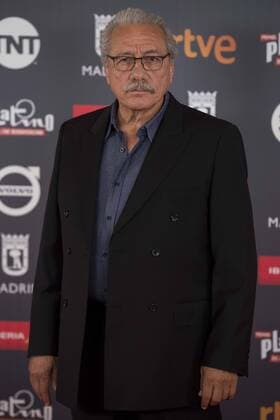 Edward James Olmos attends to the photocall before the press conference with the honorific award of Platinos Awards 2017 in Madrid, July 21, 2017. Spain.  (20170721012)