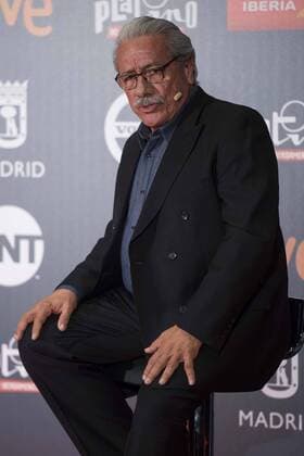 Edward James Olmos during press conference with the honorific award of Platinos Awards 2017 in Madrid, July 21, 2017. Spain.  (20170721037)
