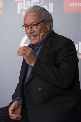 Edward James Olmos during press conference with the honorific award of Platinos Awards 2017 in Madrid, July 21, 2017. Spain.  (20170721039)