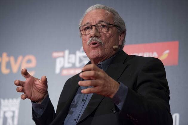Edward James Olmos during press conference with the honorific award of Platinos Awards 2017 in Madrid, July 21, 2017. Spain.  (20170721052)