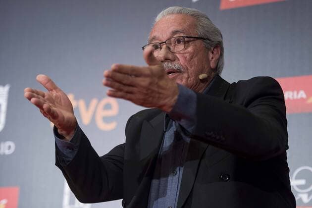 Edward James Olmos during press conference with the honorific award of Platinos Awards 2017 in Madrid, July 21, 2017. Spain.  (20170721054)
