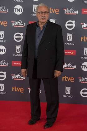 Edward James Olmos attends to the photocall before the press conference with the honorific award of Platinos Awards 2017 in Madrid, July 21, 2017. Spain.  (20170721011)