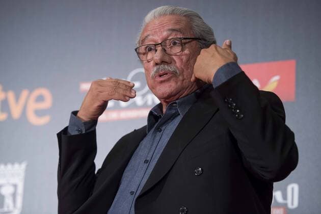 Edward James Olmos during press conference with the honorific award of Platinos Awards 2017 in Madrid, July 21, 2017. Spain.  (20170721053)
