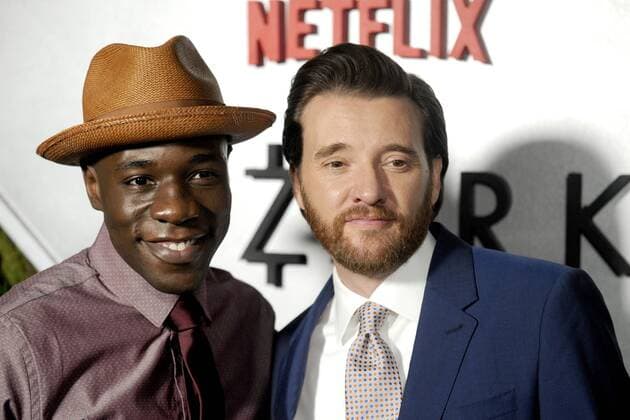 Patrick Markey und Jason Butler Harner beim Screening der Netflix-Serie Ozark im Metrograph Theater. New York, 20.07.2017 Foto:xD.xVanxTinex xFuturexImage