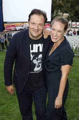 Charly Hübner und Annika Meier bei der Open Air Premiere des Kinofilms Magical Mystery im OpenAir-Kino im Schanzenpark. Hamburg, 21.07.2017 Foto:xC.xTamckex xFuturexImage