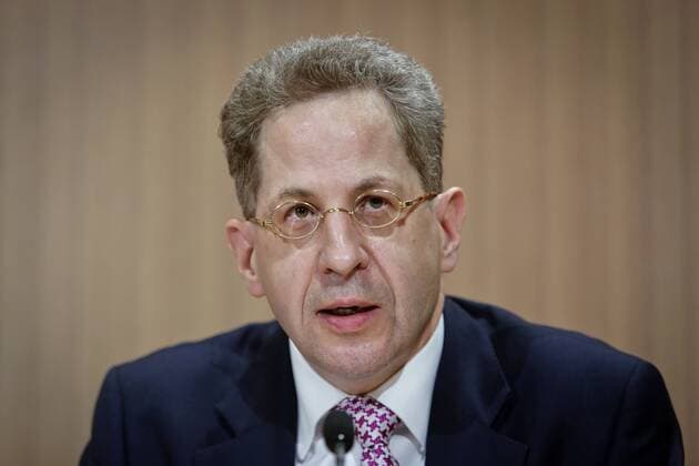 21.07.2017, Berlin, Deutschland - Pressekonferenz des Digitalverband Bitkom und des Bundesamt für Verfassungsschutz, BfV zum Thema, Wirtschaftsschutz in der digitalen Welt. Foto: Dr. Hans-Georg Maassen, Präsident Bundesamt für Verfassungsschutz.
