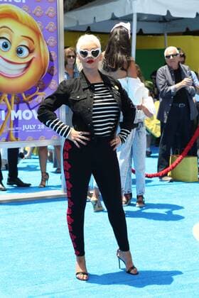 July 23, 2017 - 23 July 2017 - Los Angeles, California - Christina Aguilera. Premiere Of Columbia Pictures And Sony Pictures Animation s The Emoji Movie held at Regency Village Theatre - Westwood, CA. Photo Credit: PMA AdMedia - ZUMAa123 20170723_zaa_a123_481 Copyright: xPma Admediax