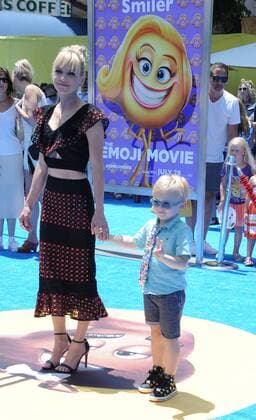 July 23, 2017 - Hollywood, California, U.S. - Anna Faris attends The Los Angeles Premiere of The Emoji Movie held at the Regency Village Theater in Westwood, California on July 23, 2017. 2017 Hollywood U.S. - ZUMAl86_ 20170723_zaf_l86_101 Copyright: xDavexLongendykex