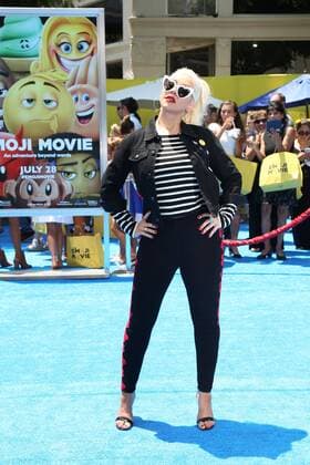 July 23, 2017 - 23 July 2017 - Los Angeles, California - Christina Aguilera. Premiere Of Columbia Pictures And Sony Pictures Animation s The Emoji Movie held at Regency Village Theatre - Westwood, CA. Photo Credit: PMA AdMedia - ZUMAa123 20170723_zaa_a123_329 Copyright: xPma Admediax
