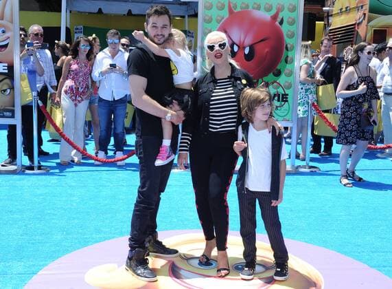 July 23, 2017 - Hollywood, California, U.S. - Christina Aguilera, Matthew Rutler attends The Los Angeles Premiere of The Emoji Movie held at the Regency Village Theater in Westwood, California on July 23, 2017. 2017 Hollywood U.S. - ZUMAl86_ 20170723_zaf_l86_153 Copyright: xDavexLongendykex