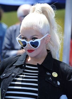 July 23, 2017 - Hollywood, California, U.S. - Christina Aguilera attends The Los Angeles Premiere of The Emoji Movie held at the Regency Village Theater in Westwood, California on July 23, 2017. 2017 Hollywood U.S. - ZUMAl86_ 20170723_zaf_l86_186 Copyright: xDavexLongendykex