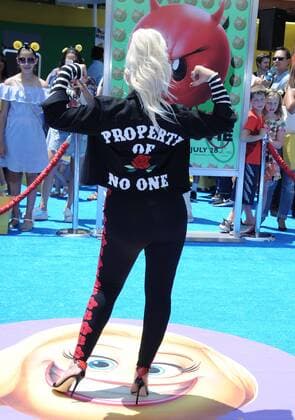 July 23, 2017 - Hollywood, California, U.S. - Christina Aguilera attends The Los Angeles Premiere of The Emoji Movie held at the Regency Village Theater in Westwood, California on July 23, 2017. 2017 Hollywood U.S. - ZUMAl86_ 20170723_zaf_l86_184 Copyright: xDavexLongendykex