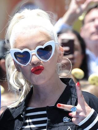 July 23, 2017 - Hollywood, California, U.S. - Christina Aguilera attends The Los Angeles Premiere of The Emoji Movie held at the Regency Village Theater in Westwood, California on July 23, 2017. 2017 Hollywood U.S. - ZUMAl86_ 20170723_zaf_l86_171 Copyright: xDavexLongendykex