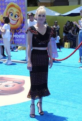 July 23, 2017 - Hollywood, California, U.S. - Anna Faris attends The Los Angeles Premiere of The Emoji Movie held at the Regency Village Theater in Westwood, California on July 23, 2017. 2017 Hollywood U.S. - ZUMAl86_ 20170723_zaf_l86_117 Copyright: xDavexLongendykex