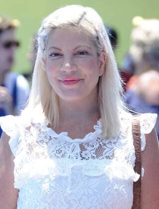 July 23, 2017 - Hollywood, California, U.S. - Tori Spelling attends The Los Angeles Premiere of The Emoji Movie held at the Regency Village Theater in Westwood, California on July 23, 2017. 2017 Hollywood U.S. - ZUMAl86_ 20170723_zaf_l86_073 Copyright: xDavexLongendykex