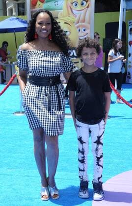 July 23, 2017 - Hollywood, California, U.S. - Garcelle Beauvis attends The Los Angeles Premiere of The Emoji Movie held at the Regency Village Theater in Westwood, California on July 23, 2017. 2017 Hollywood U.S. - ZUMAl86_ 20170723_zaf_l86_034 Copyright: xDavexLongendykex