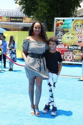 July 23, 2017 - U.S. - 23 July 2017 - Los Angeles, California - Garcelle Beauvais. Premiere Of Columbia Pictures And Sony Pictures Animation s The Emoji Movie held at Regency Village Theatre - Westwood, CA. Photo Credit: PMA AdMedia U.S. - ZUMAa123 20170723_zaa_a123_673 Copyright: xPmaAdmediax