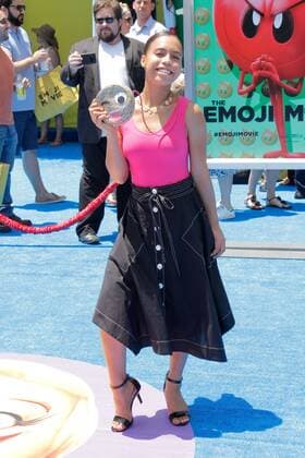 Asia Monet Ray at the World Premiere of Columbia Picture s The Emoji Movie held at the Regency Village Theatre in Westwood, CA, July 23, 2017.  Copyright: xJosephxMartinezx 33370_065JM