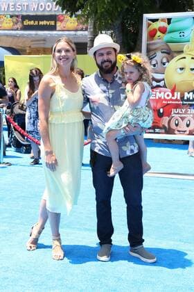 July 23, 2017 - U.S. - 23 July 2017 - Los Angeles, California - A. J. Buckley, Abigail Ochse, Willow Phoenix Buckley. Premiere Of Columbia Pictures And Sony Pictures Animation s The Emoji Movie held at Regency Village Theatre - Westwood, CA. Photo Credit: PMA AdMedia U.S. - ZUMAa123 20170723_zaa_a123_690 Copyright: xPmaAdmediax