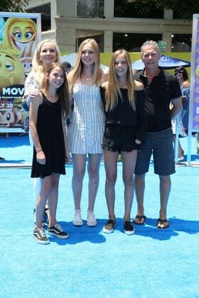 July 23, 2017 - U.S. - 23 July 2017 - Los Angeles, California - David Beador, Shannon Beador, Adeline Beador, Stella Beador, Sophie Beador. Premiere Of Columbia Pictures And Sony Pictures Animation s The Emoji Movie held at Regency Village Theatre - Westwood, CA. Photo Credit: PMA AdMedia U.S. - ZUMAa123 20170723_zaa_a123_752 Copyright: xPmaAdmediax