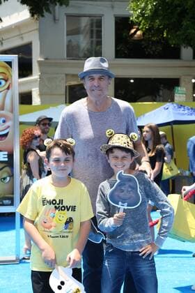July 23, 2017 - U.S. - 23 July 2017 - Los Kevin Nealon, Gable Ness Nealon. Premiere Of Columbia Pictures And Sony Pictures Animation s The Emoji Movie held at Regency Village Theatre - Westwood, CA. Photo Credit: PMA AdMedia U.S. - ZUMAa123 20170723_zaa_a123_766 Copyright: xPmaAdmediax