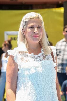 Tori Spelling bei der The Emoji Movie Film Premiere am 23.07.2017 in Westwood, Los Angeles The Emoji Movie Film Premiere in Westwood, Los Angeles, 2017 